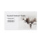 cow photo art sepia tone custom double sided