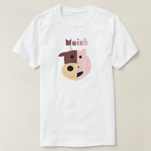 Cow  Pig  Moink mes tshirt