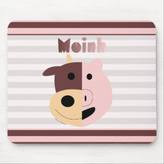 Cow + Pig = Moink mousepad