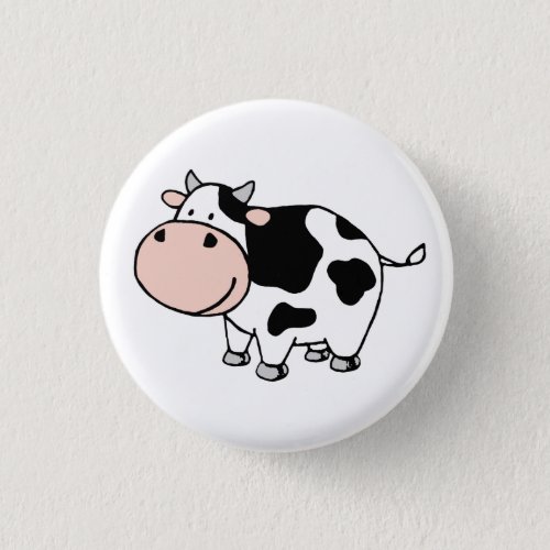 Cow Pinback Button