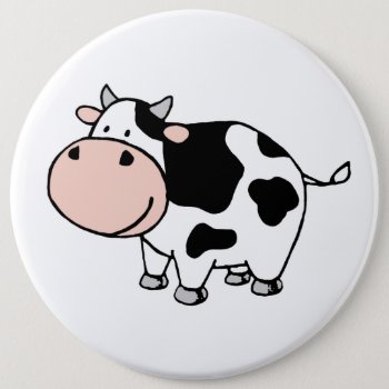 Cow Pinback Button by mail_me at Zazzle