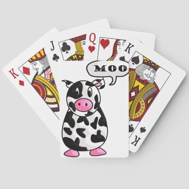 cow poker cards (Back)