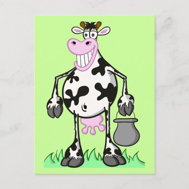 cow postcard (Front)