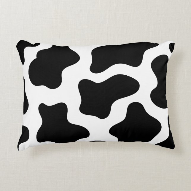 Cow Pow Accent Pillow (Front)
