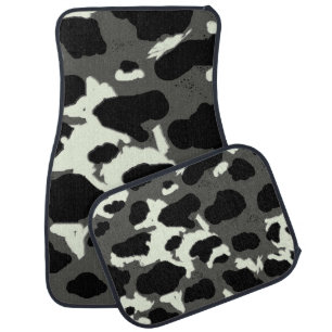 Cow Pox Design Car Floor Mat
