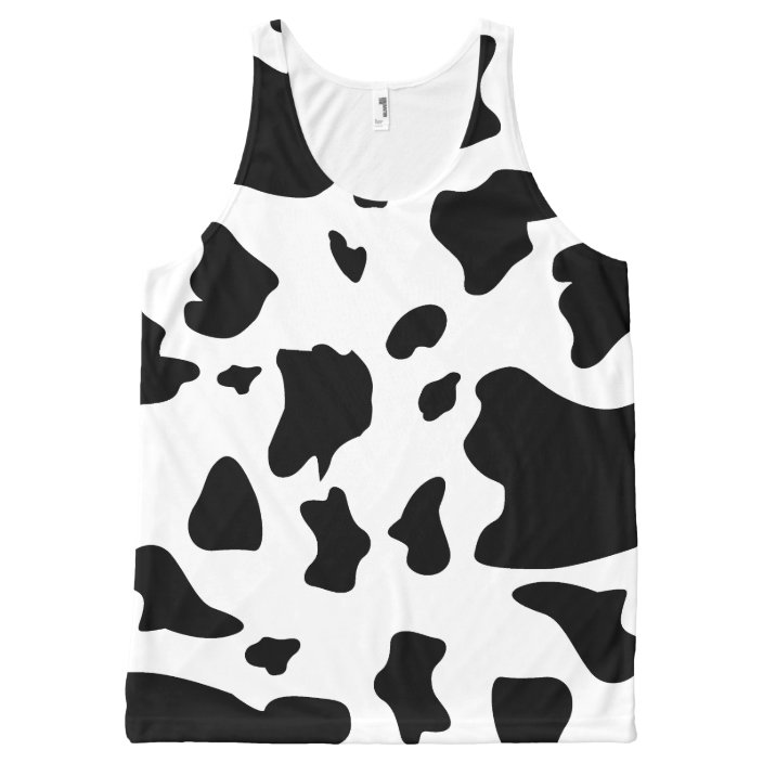 cow print tank tops