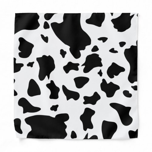 Cow Print  Bandana