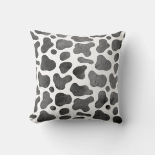 Cow Print Bedroom, Nursery, home decor Throw Pillow