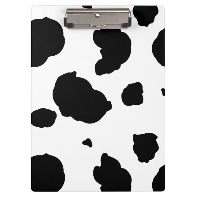 Cow Print Clipboard (Front)