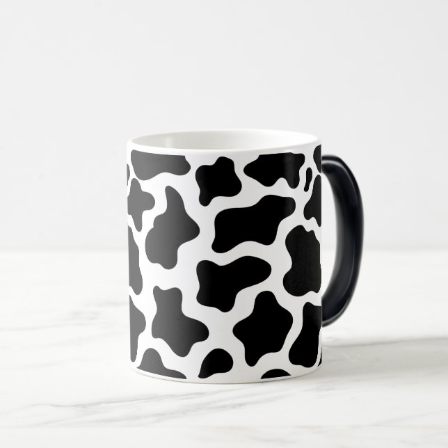 Cow Print Coffee Mug (Front Right)