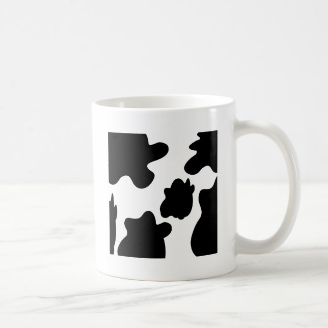 Cow Print Coffee Mug (Right)