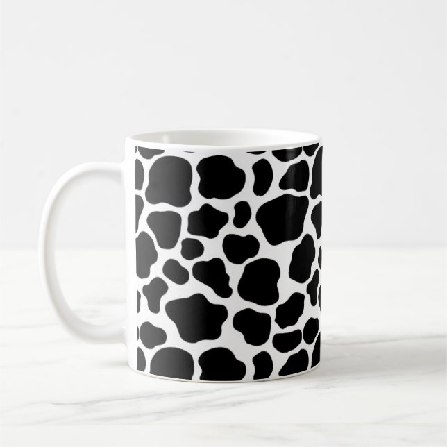 Cow Print Coffee Mug (Left)