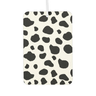 Cow Print, Cow Pattern, Cow Spots, Black And White Air Freshener