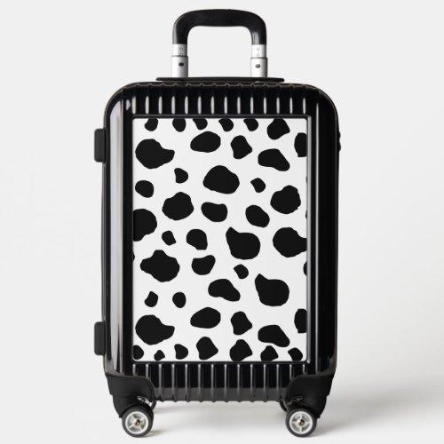 Cow Print Cow Pattern Cow Spots Black And White Luggage