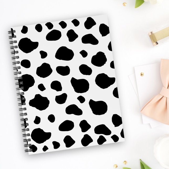 Cow Print, Cow Pattern, Cow Spots, Black And White Planner (Creator Uploaded)