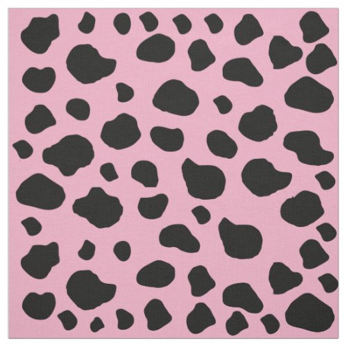 Cow Print Cow Pattern Cow Spots Pink Cow Fabric