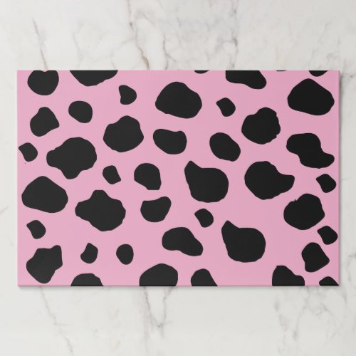 Cow Print Cow Pattern Cow Spots Pink Cow Paper Pad