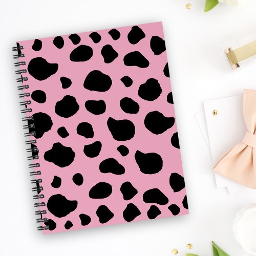 Cow Print Cow Pattern Cow Spots Pink Cow Planner