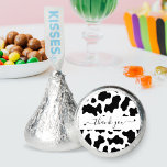 Cow Print Cowgirl Country Party Favor Thank You<br><div class="desc">Elegant white and black cow print cowgirl chocolate candy wedding favors.  Great hank you token for bridal shower / wedding guests.  Also,  great for a western / southern themed wedding or bachelorette party.</div>