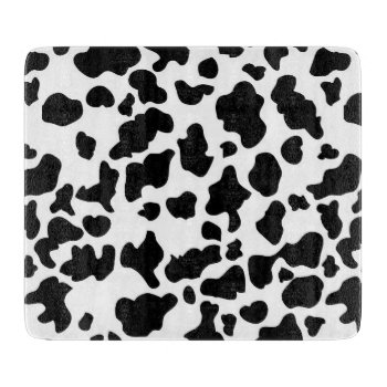 Cow Print Cutting Board by Cowcupsarecool at Zazzle