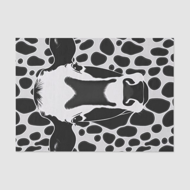 Cow Print Decoupage Paper (Front)