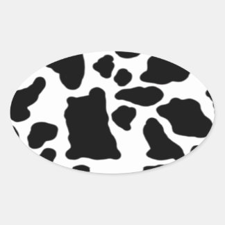 Cow Print Stickers, Cow Print Sticker Designs