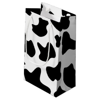 Cow Print Gift Bag by ThePigPen at Zazzle