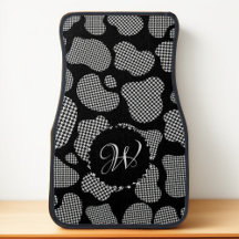 Cow Print & Houndstooth with Custom Initials