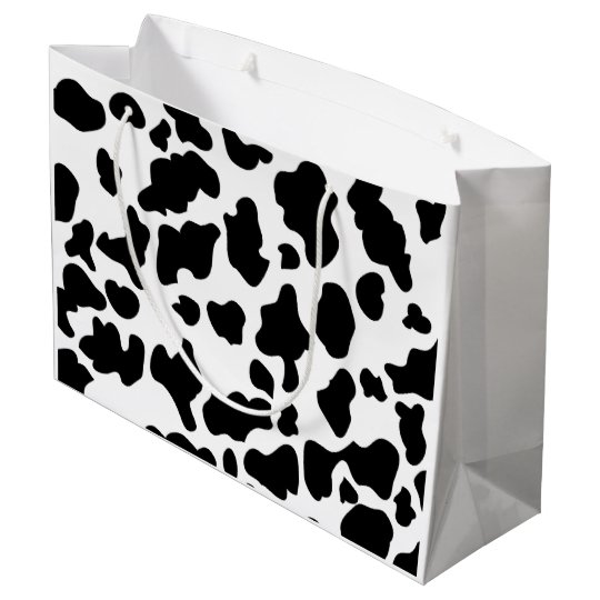 Cow Print Large Gift Bag
