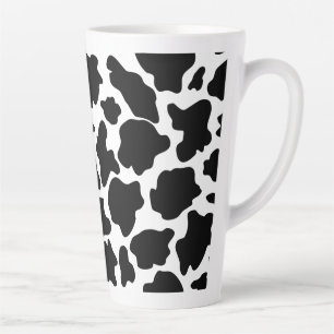 Cow Print Latte Mug