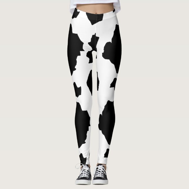 Cow Print Leggings (Front)