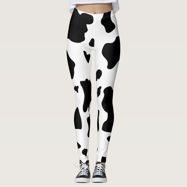 Cow Print Leggings (Front)