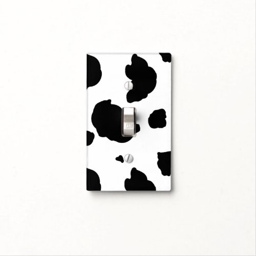 Cow Print Light Switch Cover