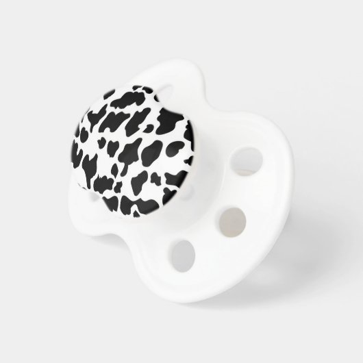 Cow Print Pacifier (Front Right)