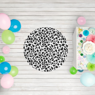 Cow Print Pattern Outdoor Rug