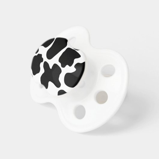 Cow Print Pattern Pacifier (Front Right)
