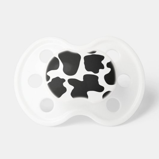 Cow Print Pattern Pacifier (Front)