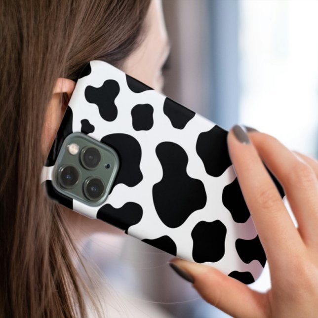 Cow print phone Case (Cow print phone case iPhone Case
)