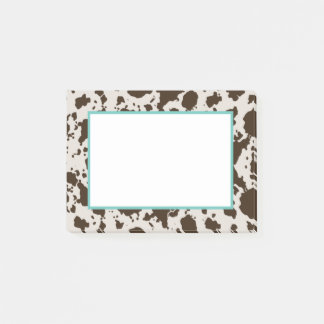 Cow Print    Post-it Notes