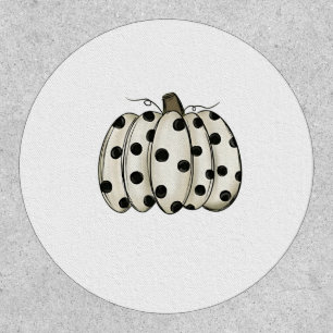 Cow Print Pumpkin Thanksgiving Fall Cattle Patch