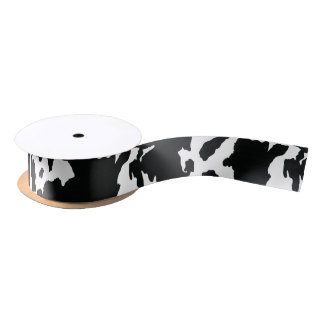 Cow Print Ribbon - Cowgirl Bow Ribbon