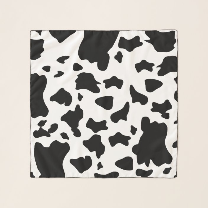 cow print scarf top