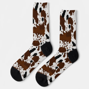 Cow Print Socks