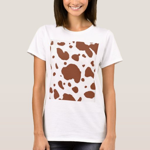 Cow Print T-Shirt | Zazzle