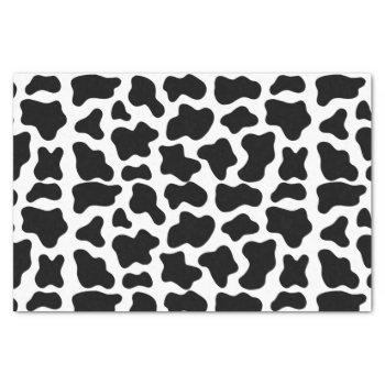 Cow Print Tissue Paper by coffeecatdesigns at Zazzle