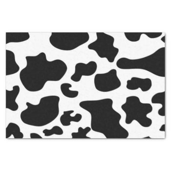 Cow Print Tissue Paper by Method77 at Zazzle