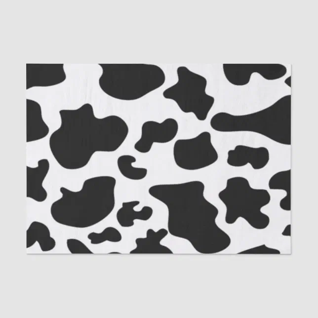 Cow Print Tissue Paper | Zazzle