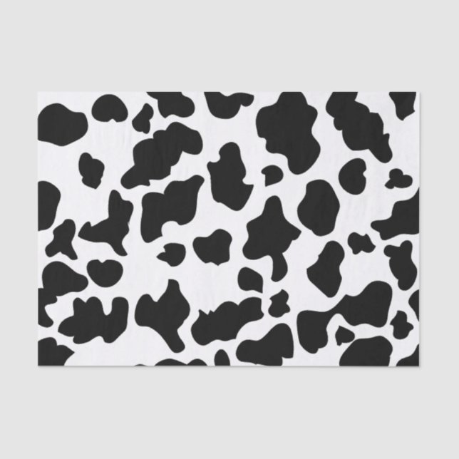 Cow Print Tissue Paper (Front)