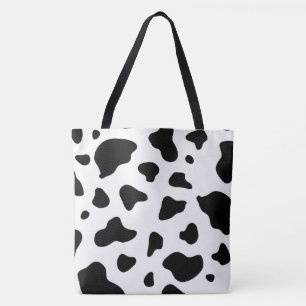 Cow Print Tote Bag
