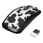 Cow Print Wireless Mouse (Angled)